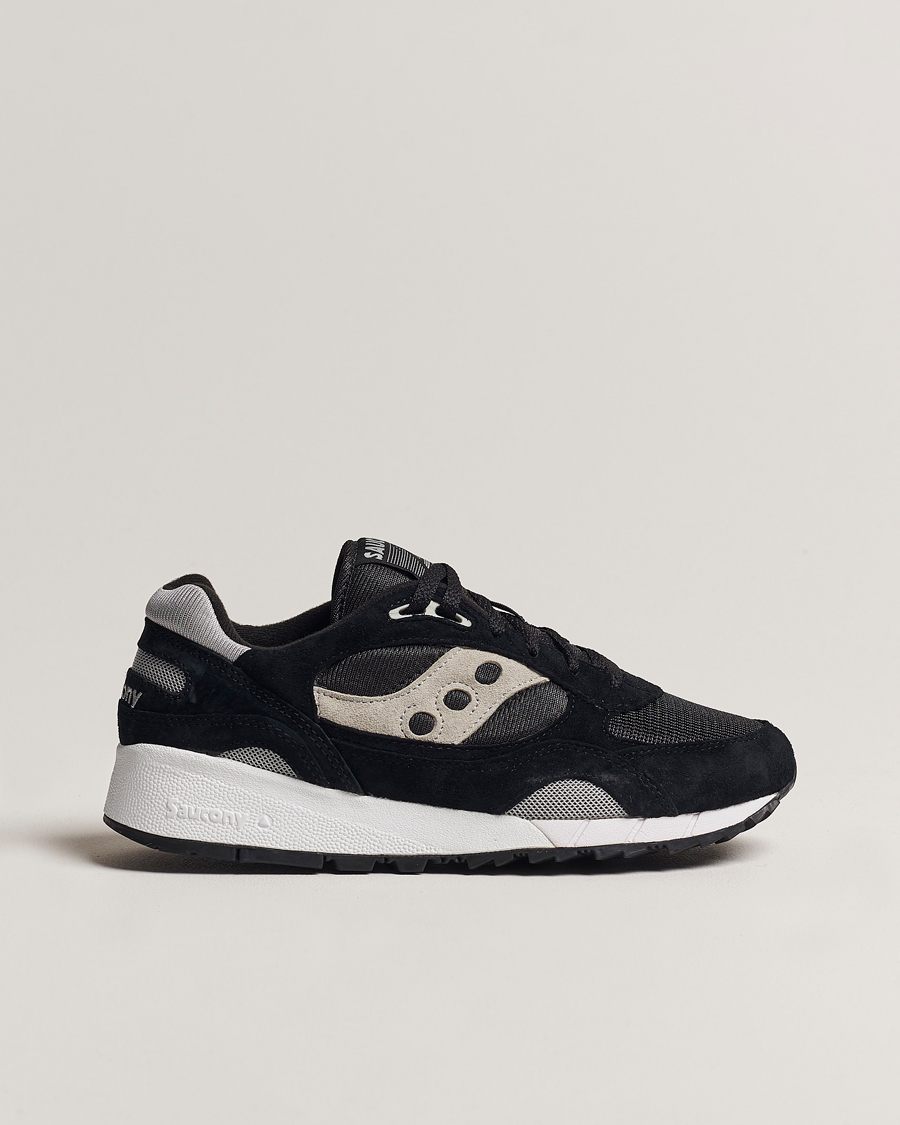 Men | Saucony Shadow 6000 Sneaker Black/Grey | Saucony | Shadow 6000 Sneaker Black/Grey