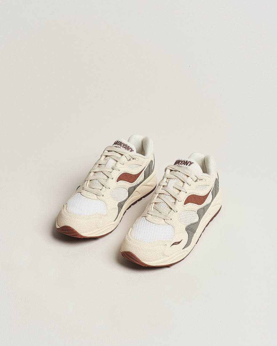 Men | Saucony Grid Shadow 2 Sneaker Sand/Brown | Saucony | Grid Shadow 2 Sneaker Sand/Brown