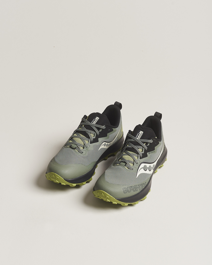 Men |  | Saucony | Peregrine 14 Gore-Tex Trail Sneaker Olive