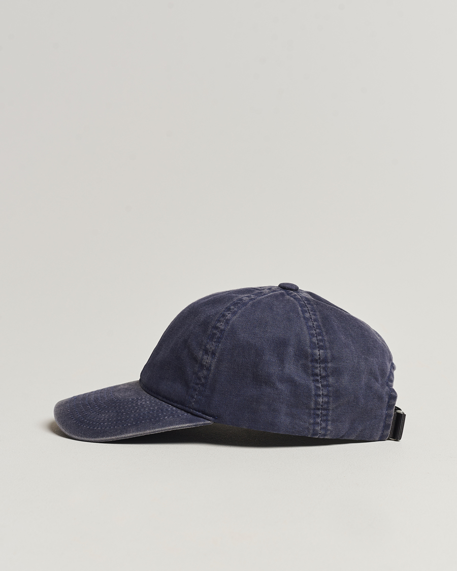 Men |  | Varsity Headwear | Washed Cotton Baseball Cap Blue