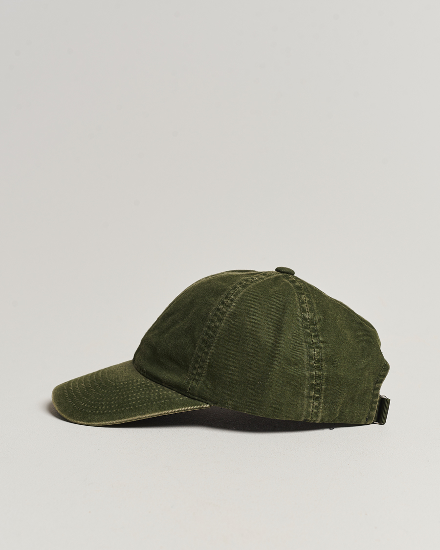 Men |  | Varsity Headwear | Washed Cotton Baseball Cap Green