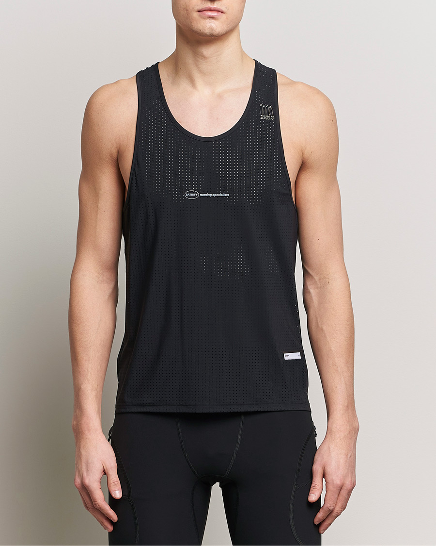 Satisfy Space-O Singlet Black at CareOfCarl.com