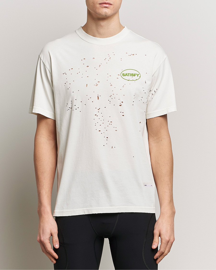 Mies |  | Satisfy | MothTech T-Shirt Off White