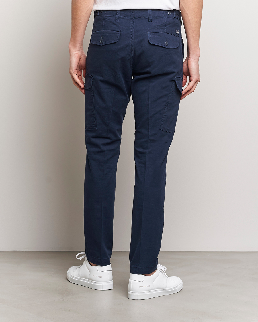 Men | Trousers | Dockers | Slim Cotton Cargo Pants Navy