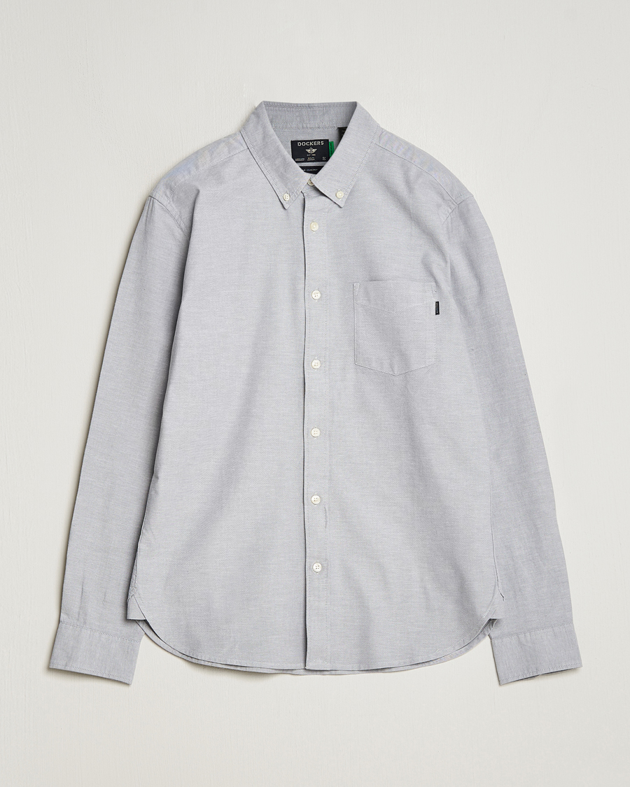 Dockers Cotton Stretch Oxford Shirt Medium Grey Heather at CareOfCarl.com Dockers Cotton Stretch Oxford Shirt Medium Grey Heather at CareOfCarl.com
