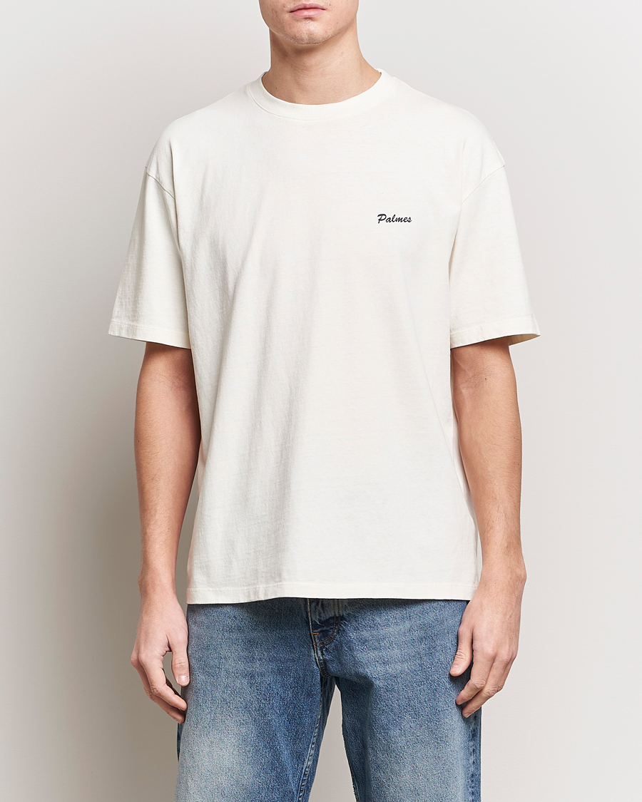 Men |  | Palmes | Dyed T-Shirt Broken White