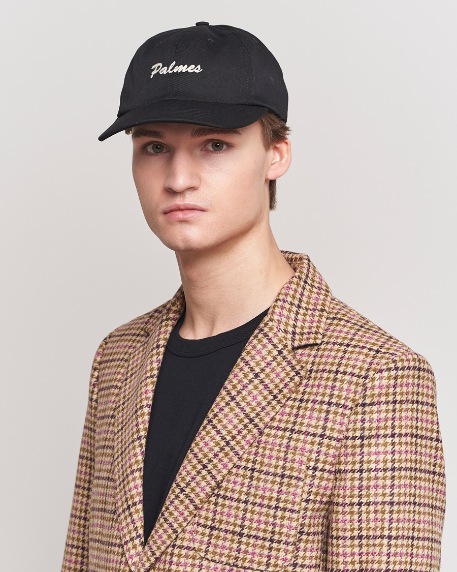 Men | Palmes Alley 6-Panel Cap Black | Palmes | Alley 6-Panel Cap Black