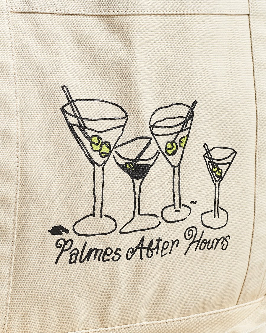 Men | Palmes Martini Zip Tote Bag Off White | Palmes | Martini Zip Tote Bag Off White