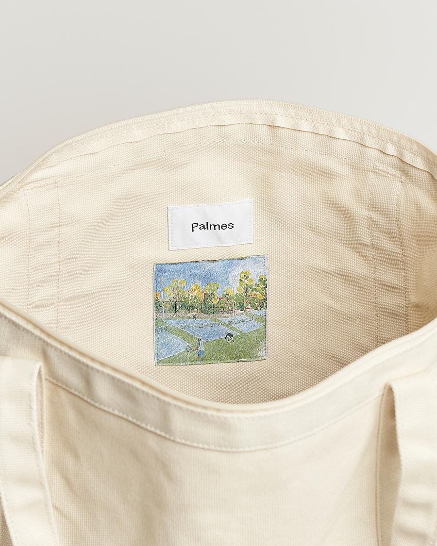 Men | Palmes Martini Zip Tote Bag Off White | Palmes | Martini Zip Tote Bag Off White