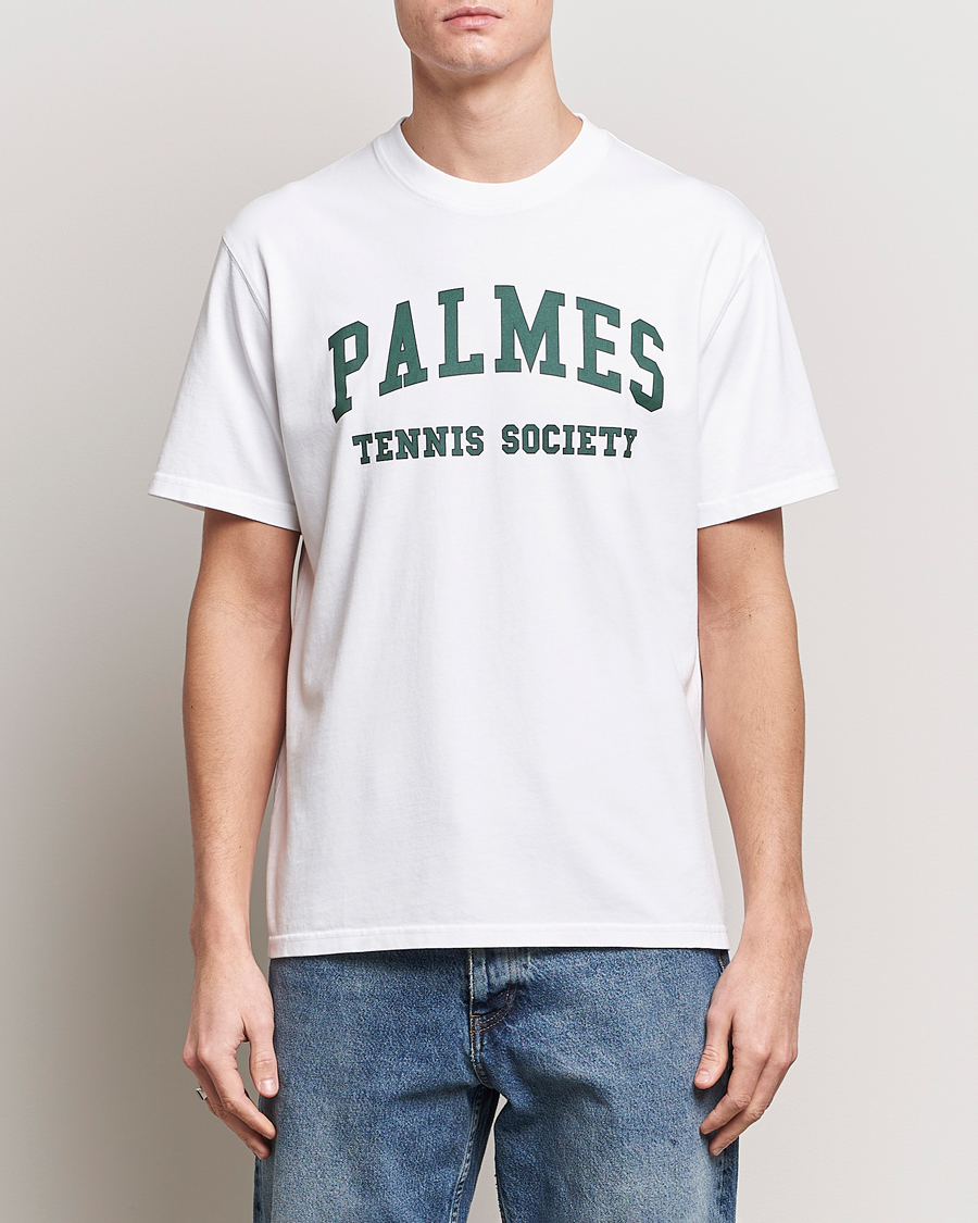Men | Clothing | Palmes | Ivan T-shirt White