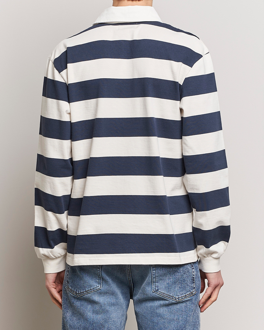 Men | Sweaters & Knitwear | Palmes | Colt Rugby Shirt Navy/White