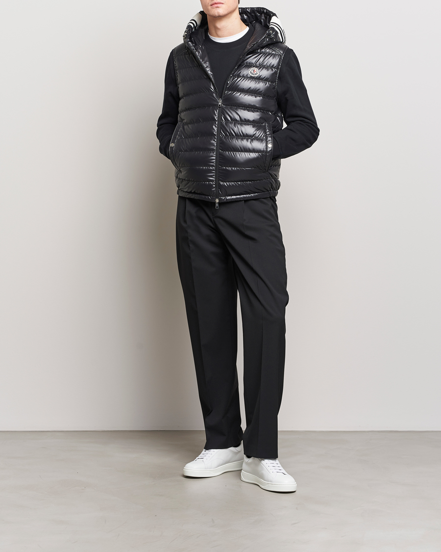 Men | Coats & Jackets | Moncler | Clai Down Vest Black