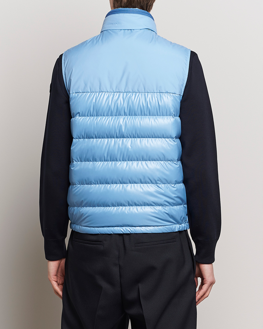 Men | Coats & Jackets | Moncler | Cerces Down Vest Light Blue