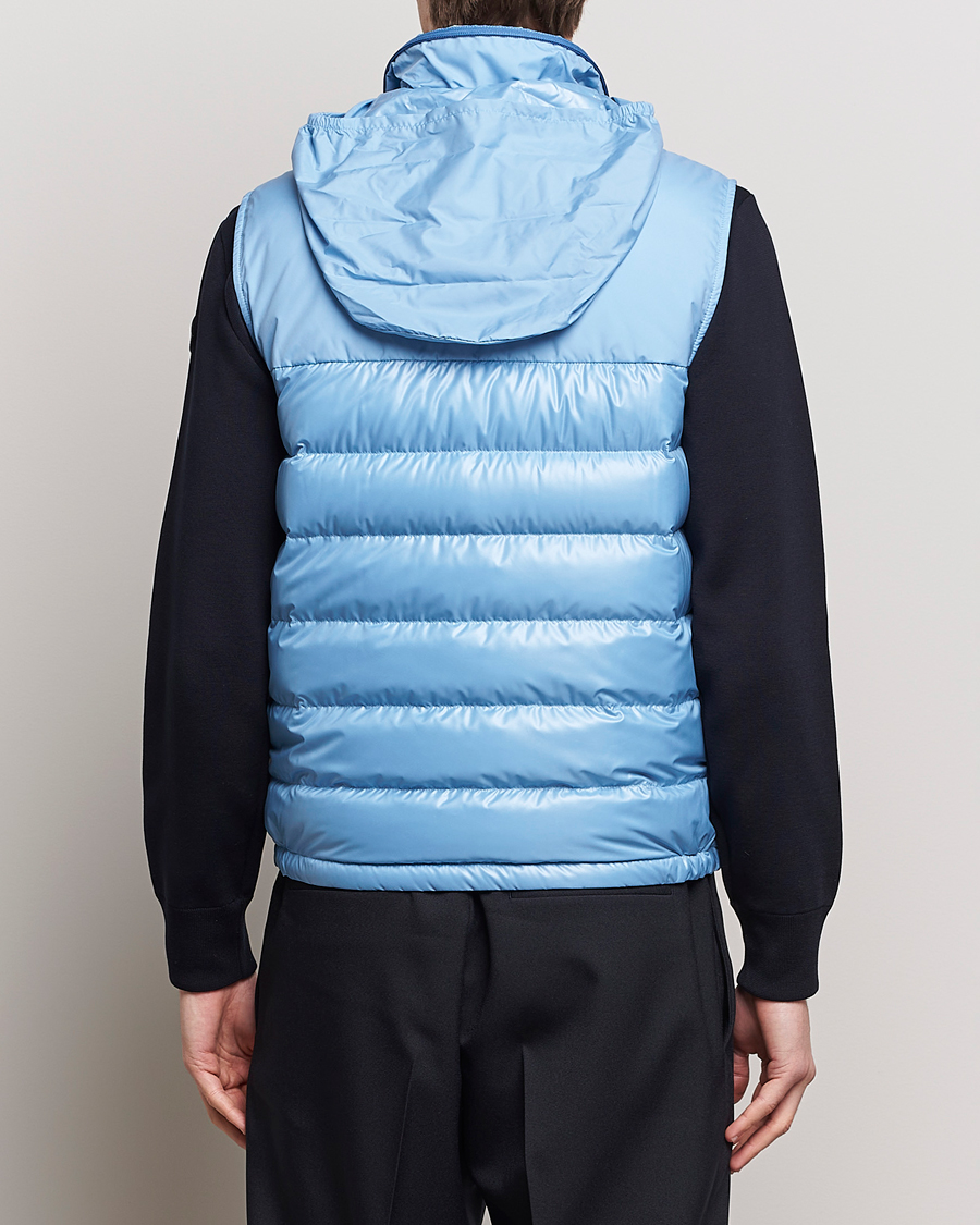 Men | Coats & Jackets | Moncler | Cerces Down Vest Light Blue