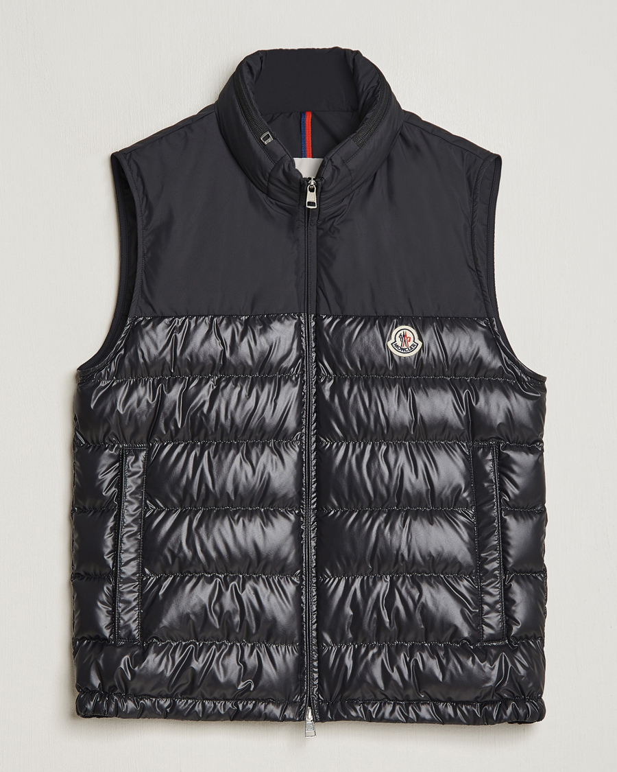 Men | Coats & Jackets | Moncler | Cerces Vest Black