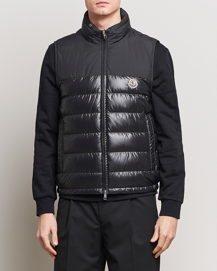Men | Coats & Jackets | Moncler | Cerces Vest Black