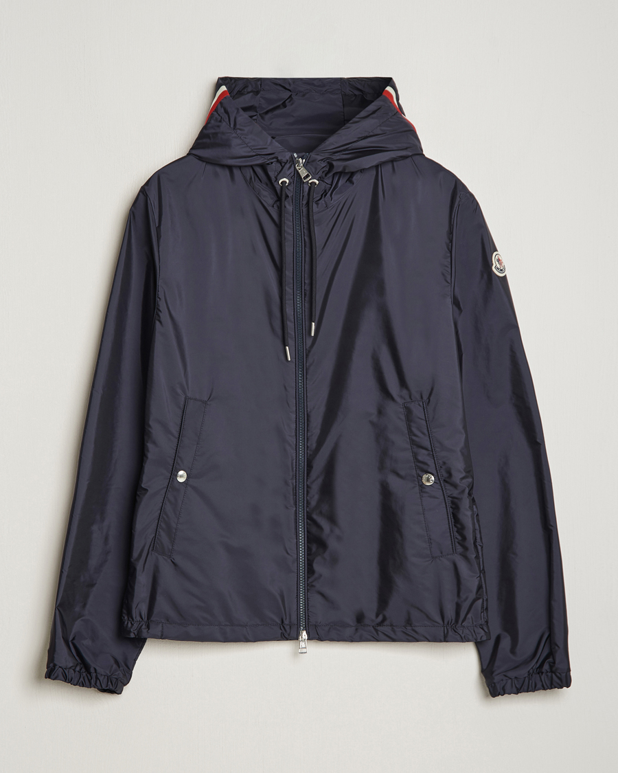Men | Coats & Jackets | Moncler | Grimpeurs Hooded Jacket Navy