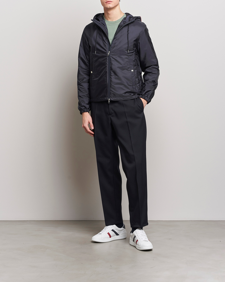 Men | Coats & Jackets | Moncler | Grimpeurs Hooded Jacket Navy