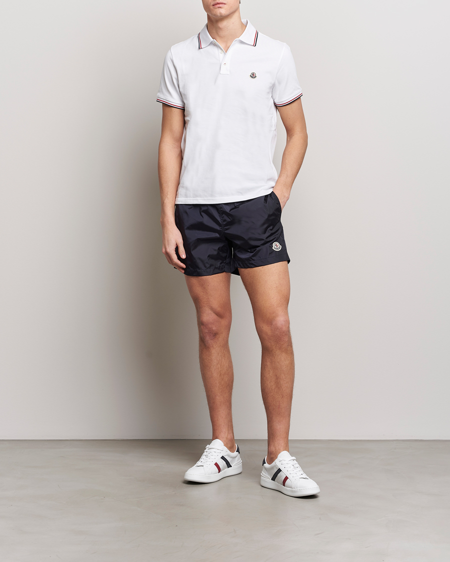 Men | Swimwear | Moncler | Nylon Swim Shorts Navy