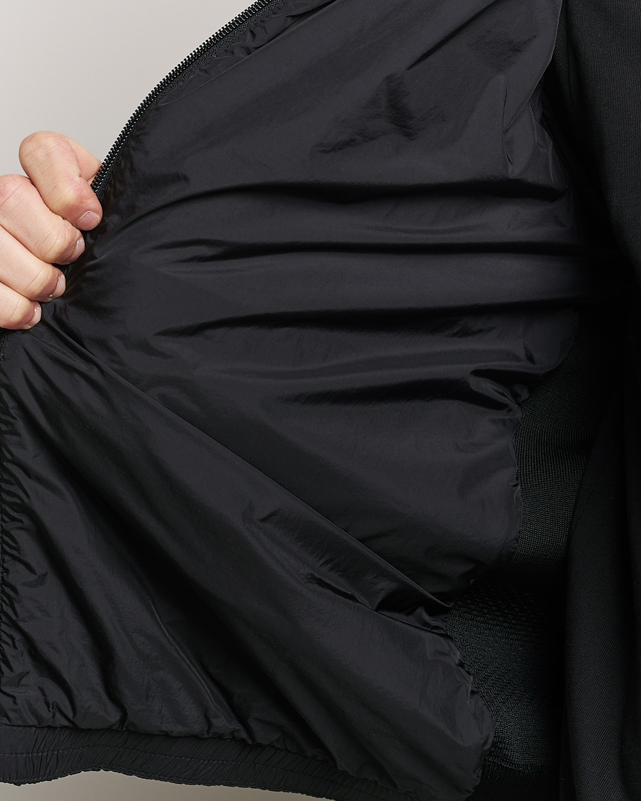 Men | Sweaters & Knitwear | Moncler | Hooded Hybrid Zip Cardigan Black