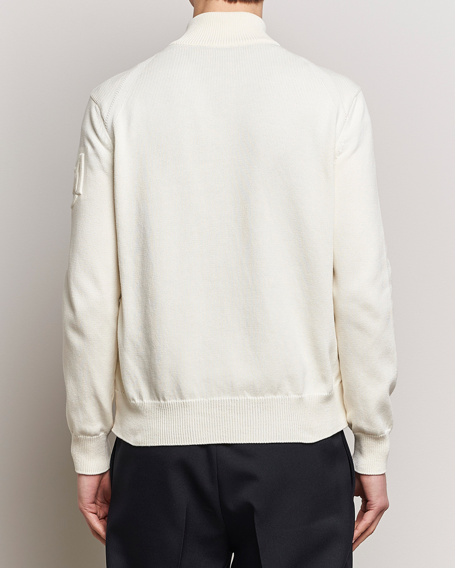 Men | Sweaters & Knitwear | Moncler | Hybrid Zip Cardigan White