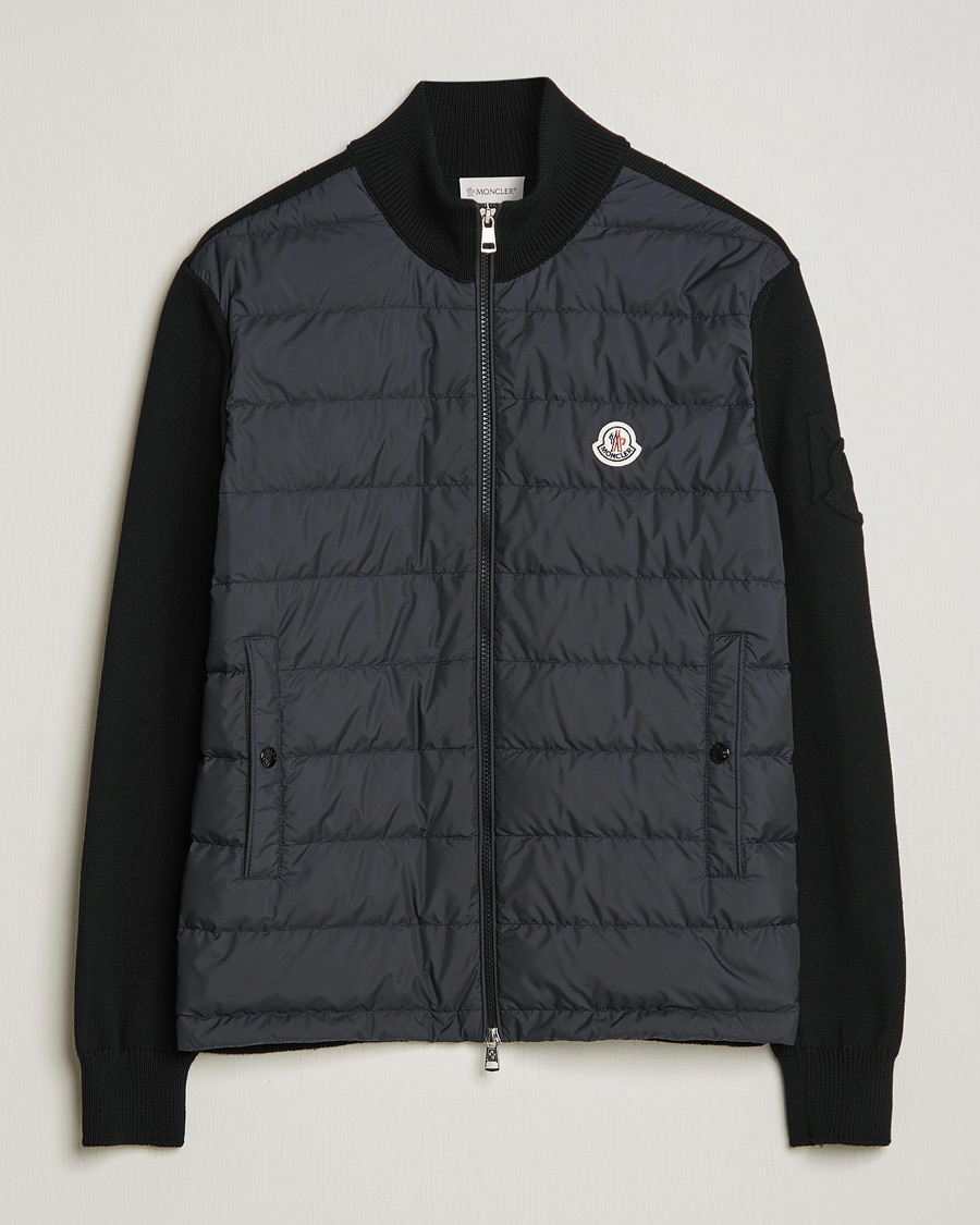 Men | Sweaters & Knitwear | Moncler | MonclerHybrid Zip CardiganBlackS