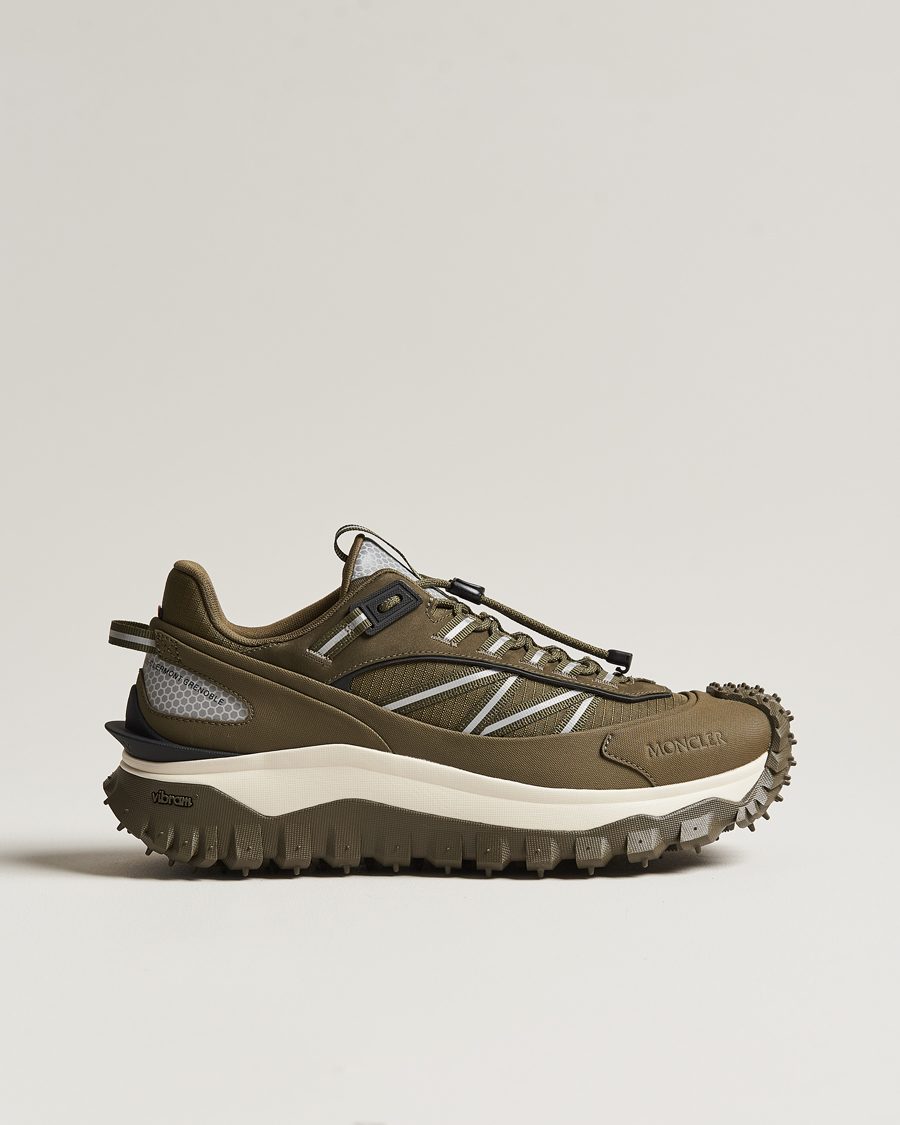 Men | Moncler Trailgrip Low Sneakers Military Green | Moncler | Trailgrip Low Sneakers Military Green