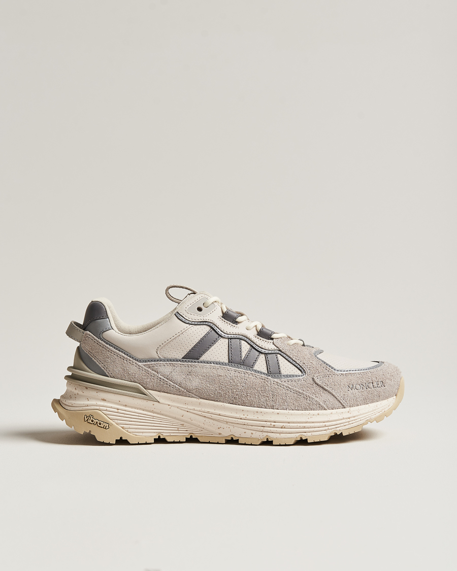 Men | Moncler Lite Runner Sneakers Light Grey | Moncler | Lite Runner Sneakers Light Grey