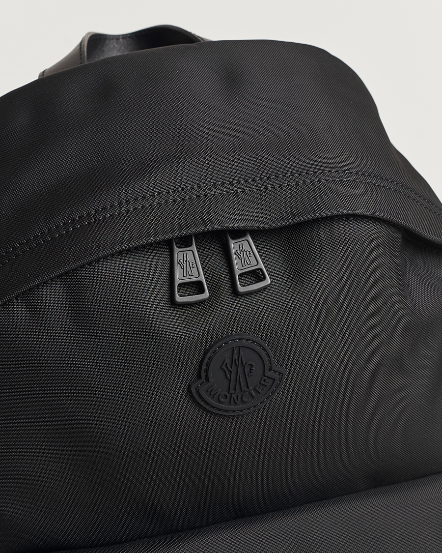Men | Moncler Pierrick Nylon Backpack Black | Moncler | Pierrick Nylon Backpack Black