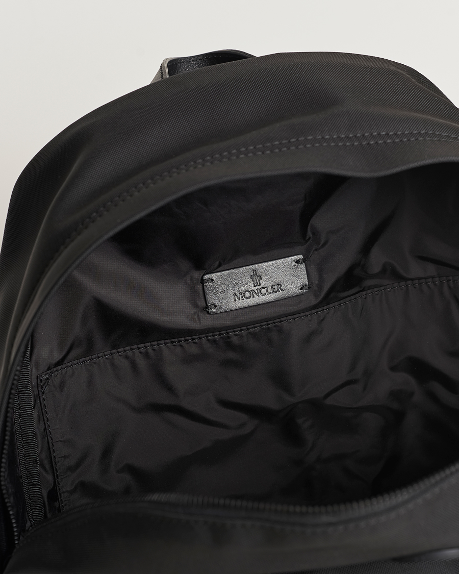 Men | Moncler Pierrick Nylon Backpack Black | Moncler | Pierrick Nylon Backpack Black