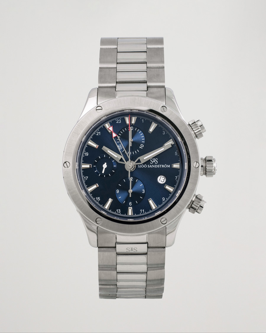 Men | Sjöö Sandström Pre-Owned UTC Extreme 1 Blue Steel Silver | Sjöö Sandström Pre-Owned | UTC Extreme 1 Blue Steel Silver