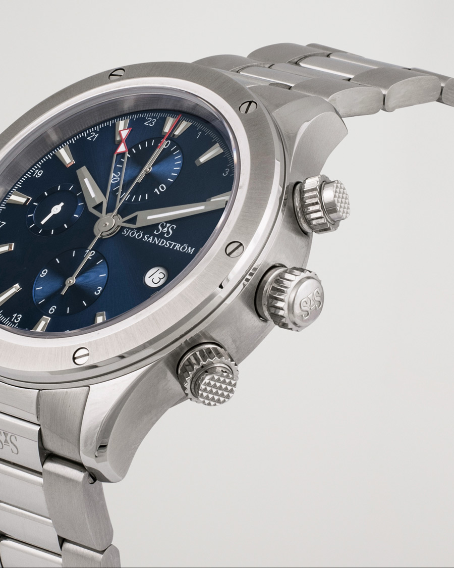 Men | Sjöö Sandström Pre-Owned UTC Extreme 1 Blue Steel Silver | Sjöö Sandström Pre-Owned | UTC Extreme 1 Blue Steel Silver