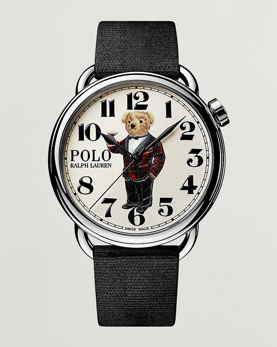 Men | Polo Ralph Lauren 42mm Automatic Tartan White Dial | Polo Ralph Lauren | 42mm Automatic Tartan White Dial
