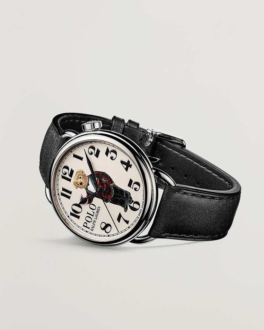 Polo Ralph Lauren 42mm Automatic Tartan White Dial at CareOfCarl.com