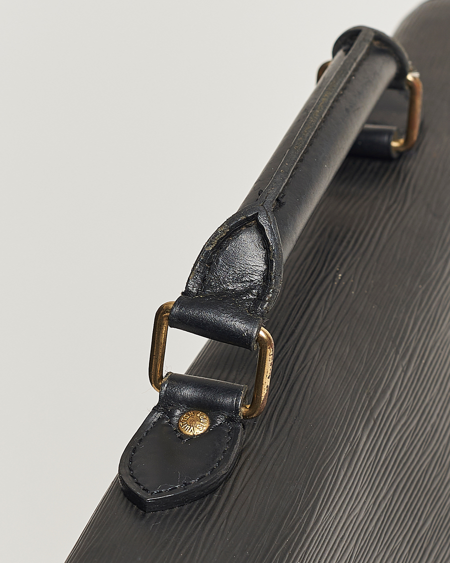 Men | Louis Vuitton Pre-Owned Serviette Ambassadeur Epi Leather Breifcase Black | Louis Vuitton Pre-Owned | Serviette Ambassadeur Epi Leather Breifcase Black