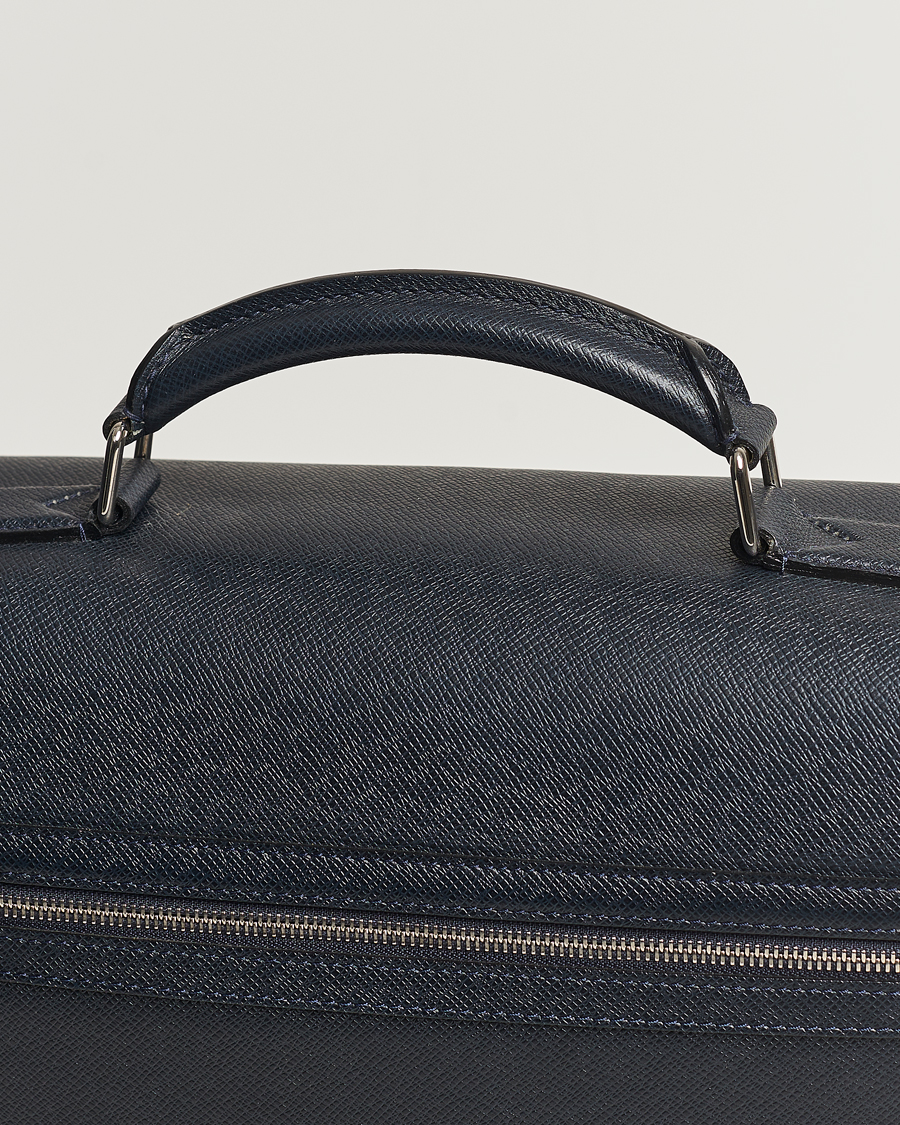 Men | Louis Vuitton Pre-Owned Vassili Briefcase Navy | Louis Vuitton Pre-Owned | Vassili Briefcase Navy