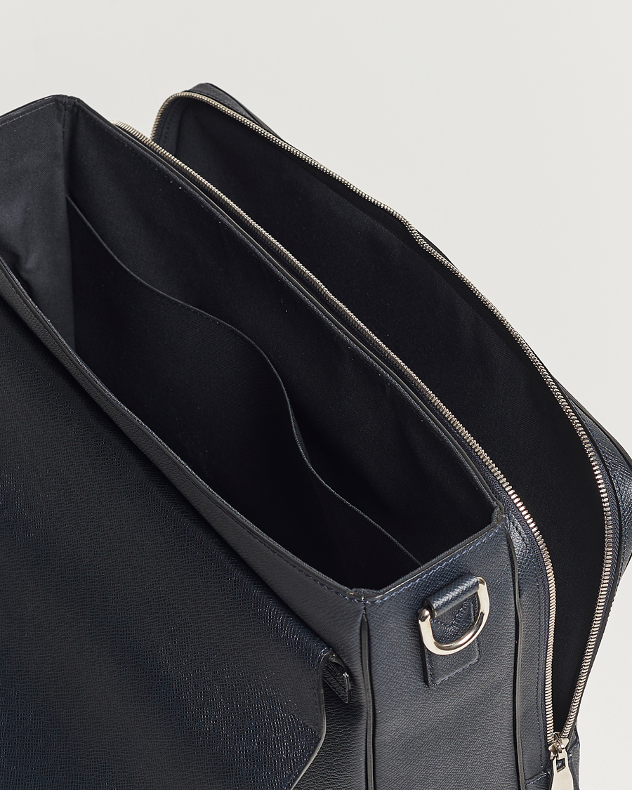 Men | Louis Vuitton Pre-Owned Vassili Briefcase Navy | Louis Vuitton Pre-Owned | Vassili Briefcase Navy