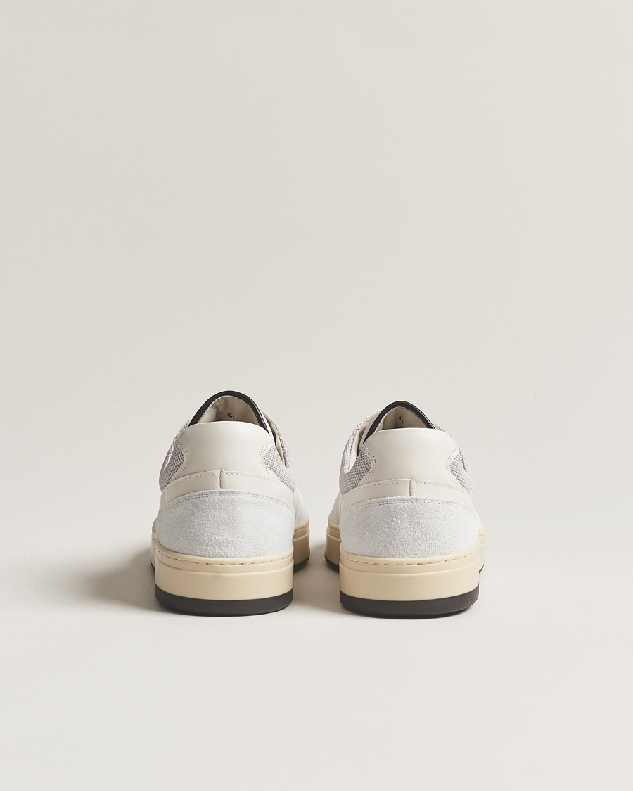 Men | Sweyd Net Suede/Leather Sneaker White/Grey | Sweyd | Net Suede/Leather Sneaker White/Grey