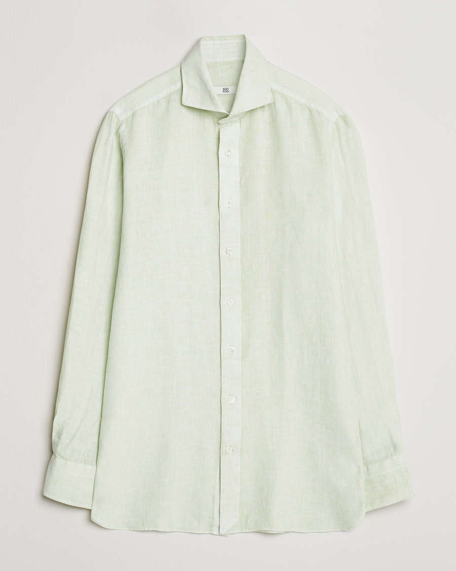 rihka cotton linen lawn sheershirt(sage)