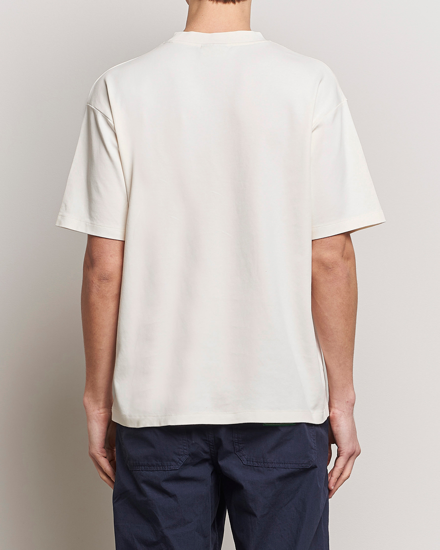 Men | T-Shirts | Drôle de Monsieur | Apres Midi T-Shirt Cream
