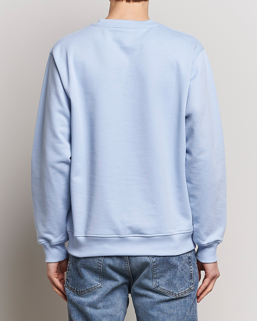Men | Sweaters & Knitwear | Drôle de Monsieur | Classic NFPM Sweatshirt Light Blue