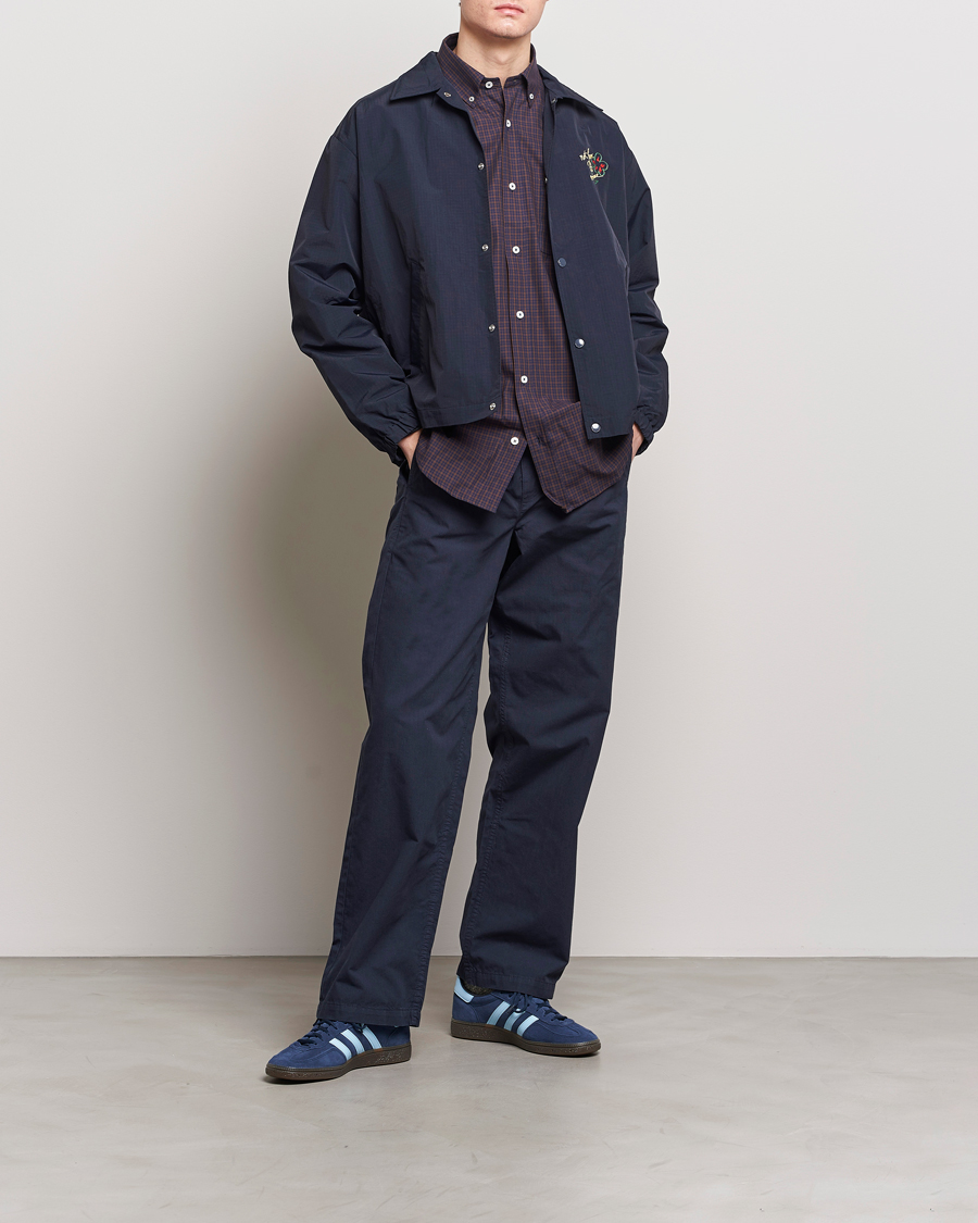 Men | Coats & Jackets | Drôle de Monsieur | La Veste Slogan Jacket Navy