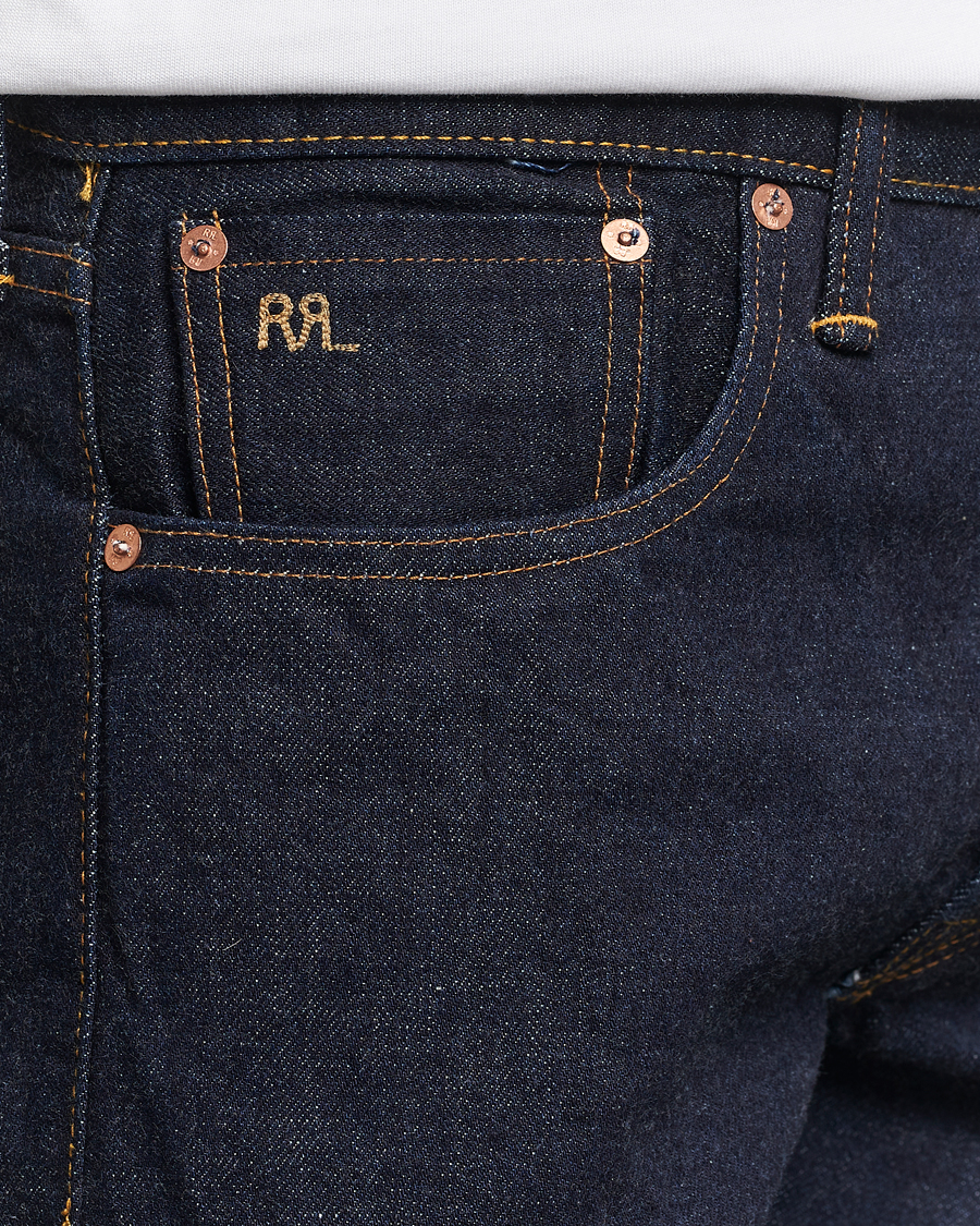 Men | Jeans | RRL | Slim Fit 5-Pocket Denim Rinse