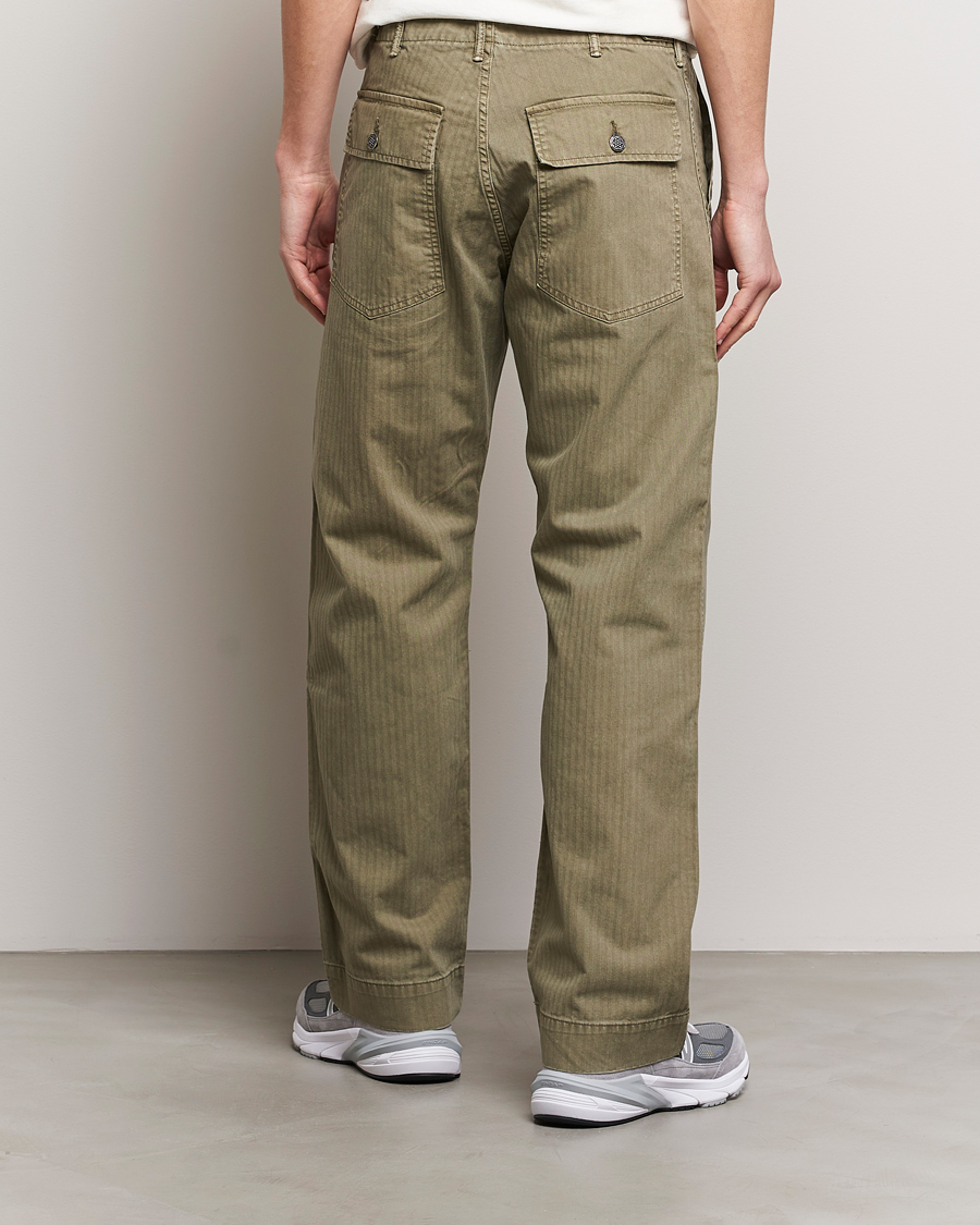 RRL Army Utility Pants Brewster Green at