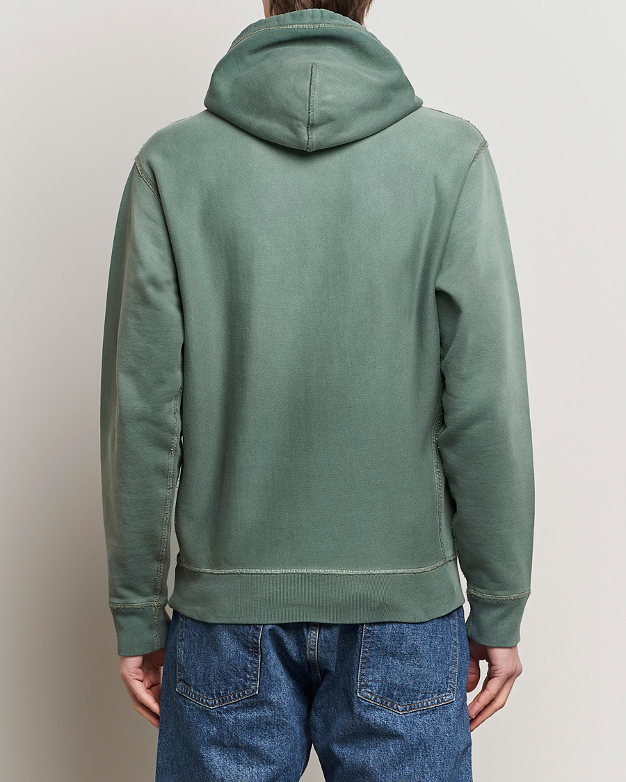 Men | Sweaters & Knitwear | RRL | Hooded Sweatshirt Collegiate Green