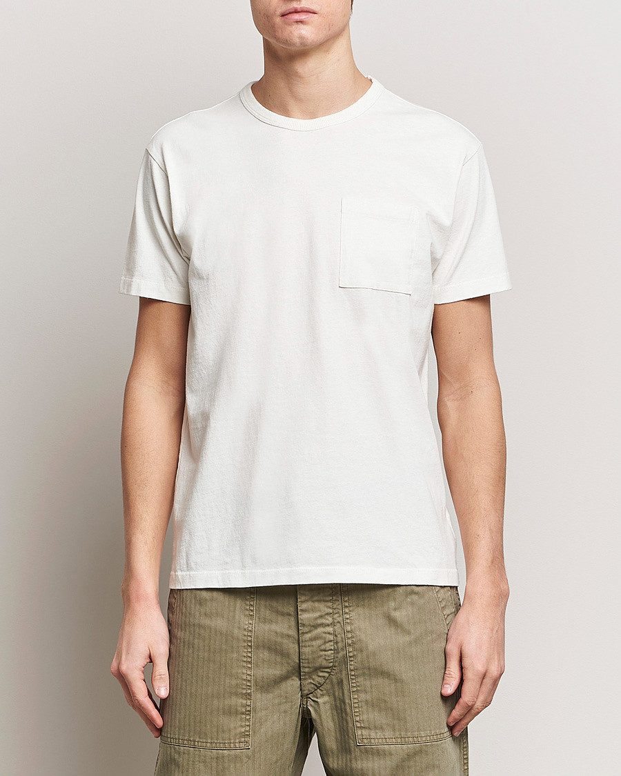 Men | T-Shirts | RRL | 2-Packet Pocket Tee Warm White