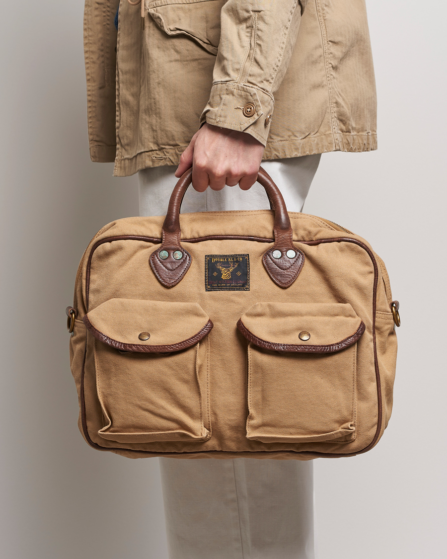 Men | RRL Cargo Briefcase Khaki | RRL | Cargo Briefcase Khaki
