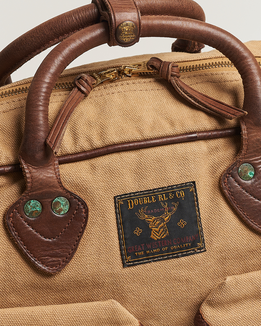 RRL Cargo Briefcase Khaki at CareOfCarl.com