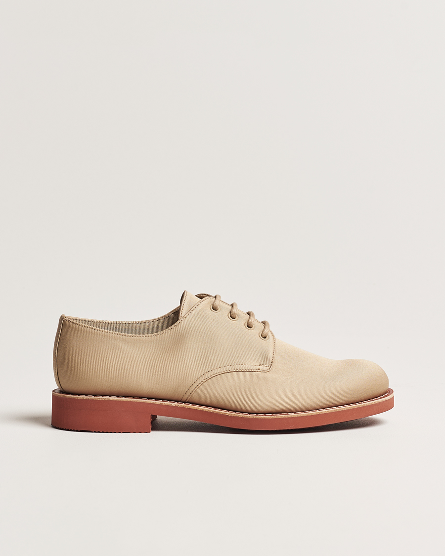 Men | Church's Matlock Canvas Derby Beige | Church's | Matlock Canvas Derby Beige