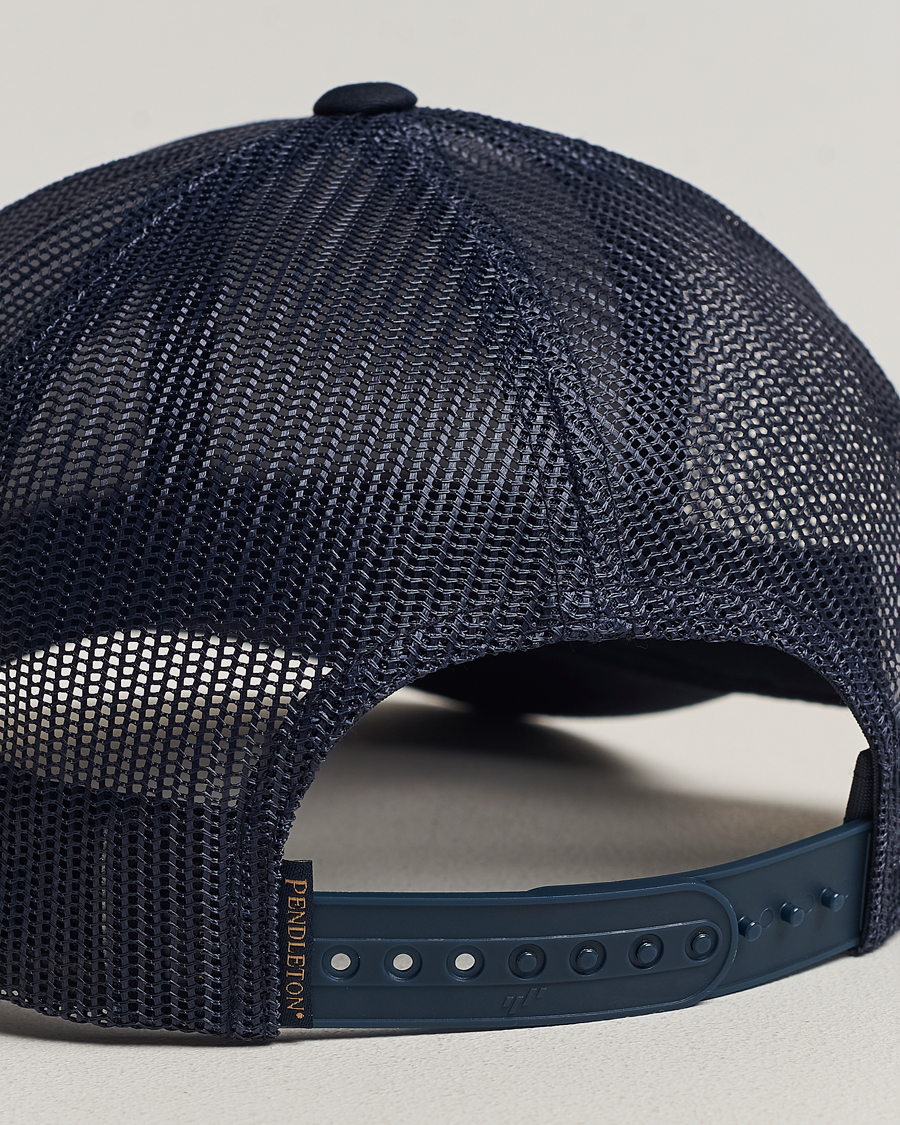 Men | Pendleton Burnished Patch Trucker Cap Navy | Pendleton | Burnished Patch Trucker Cap Navy